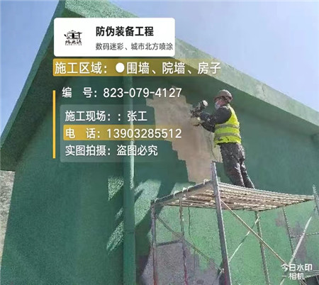 海南设备迷彩喷涂,迷彩漆施工